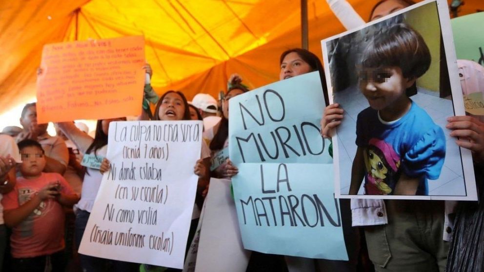 El brutalidad del crimen de Fátima Aldrighett enardeció a la población.