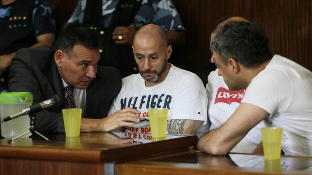 Los sentenciados, momentos previos a la condena.