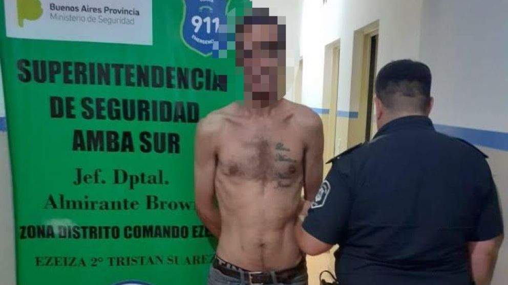 Remisero raptó a su ex mujer y la tenía cautiva en una casa.