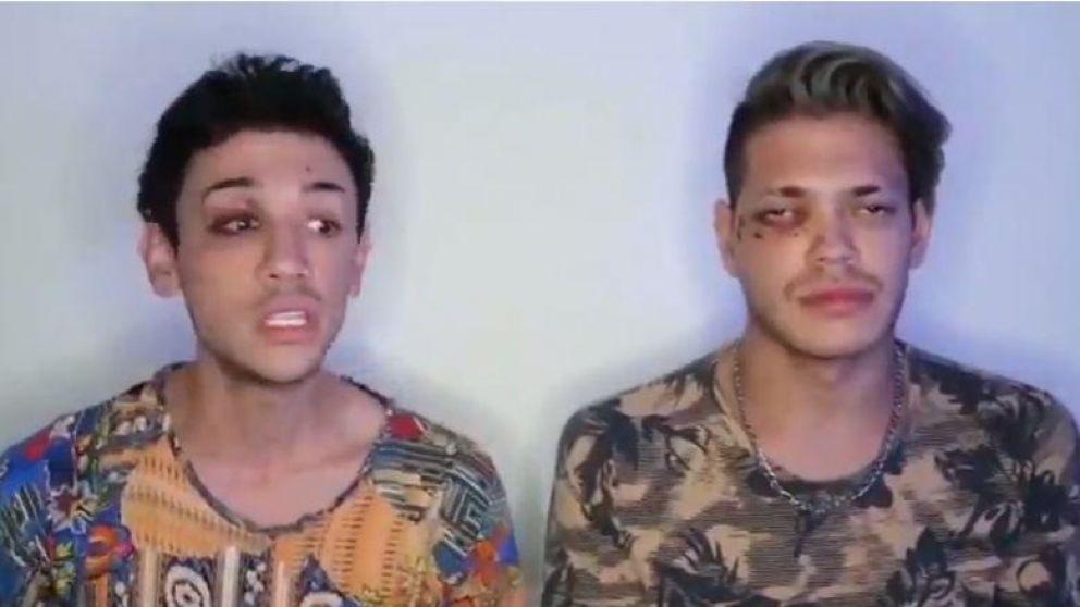 Brutal agresión en Palermo (Captura de video).