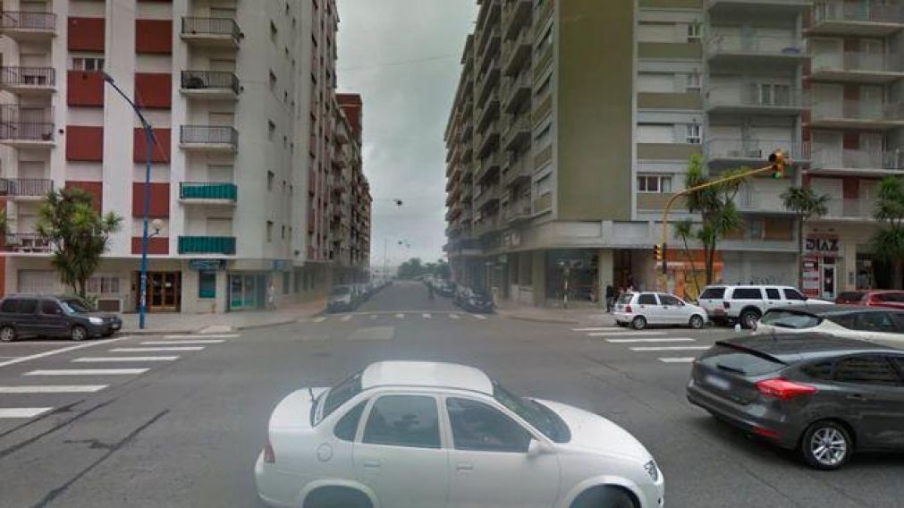 Avenida Colón y Alsina, el lugar del hecho (Google Street View).