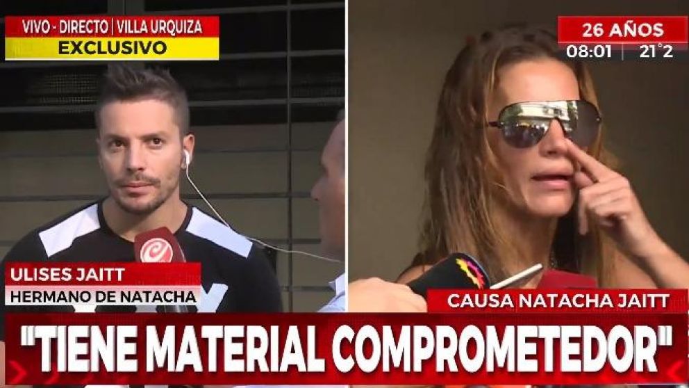 Conmoción en la causa Jaitt (Captura de TV).