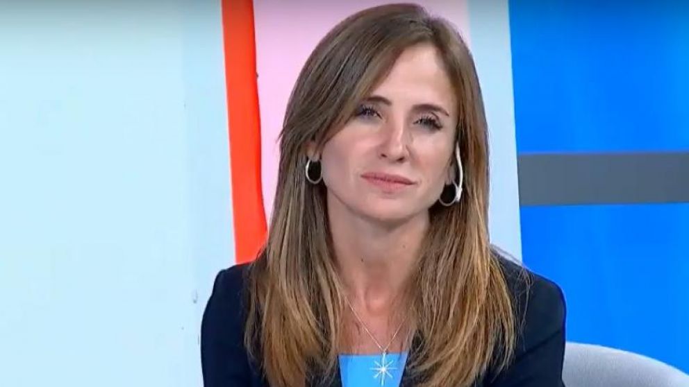 La titular del Consejo Federal de Políticas Sociales, en los estudios de Crónica HD.