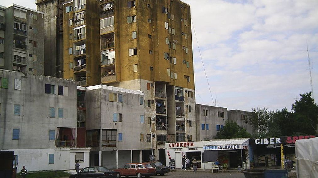 El asesinato de Perla Zamudio se produjo en uno de los monoblocks del famoso complejo habitacional.