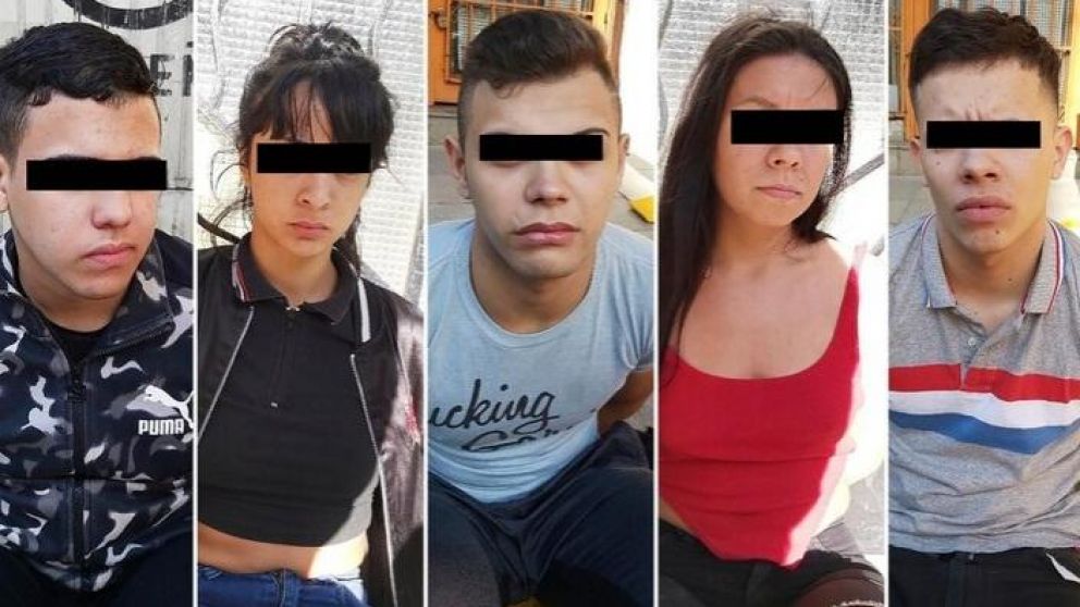 Los arrestados por haber atacado a tiros y dejar parapléjico a Sebastián.