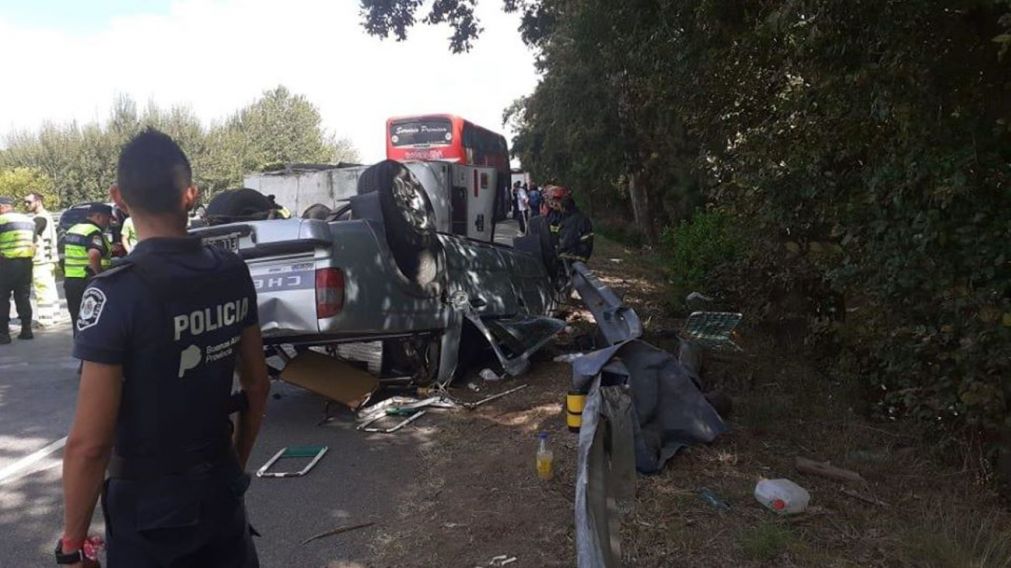 Fuerte accidente en Ruta 2.