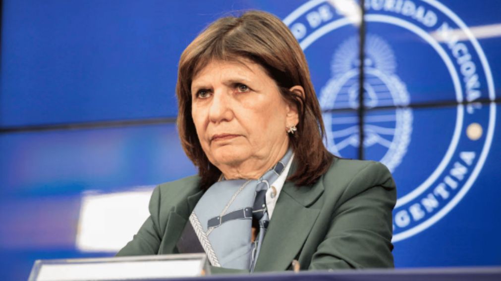 Patricia Bullrich, ministra de Seguridad.
