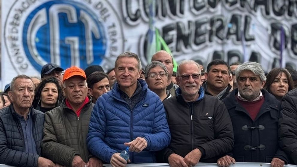 Jorge Sola es uno de los flamantes cosecretarios generales de la central obrera.