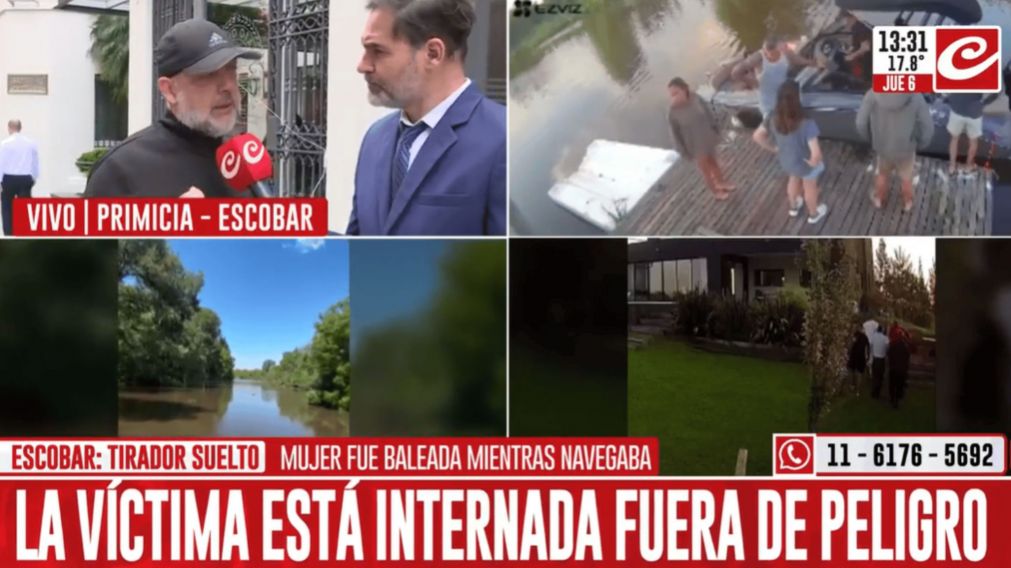 El esposo de la víctima contó detalles de lo sucedido a Crónica.