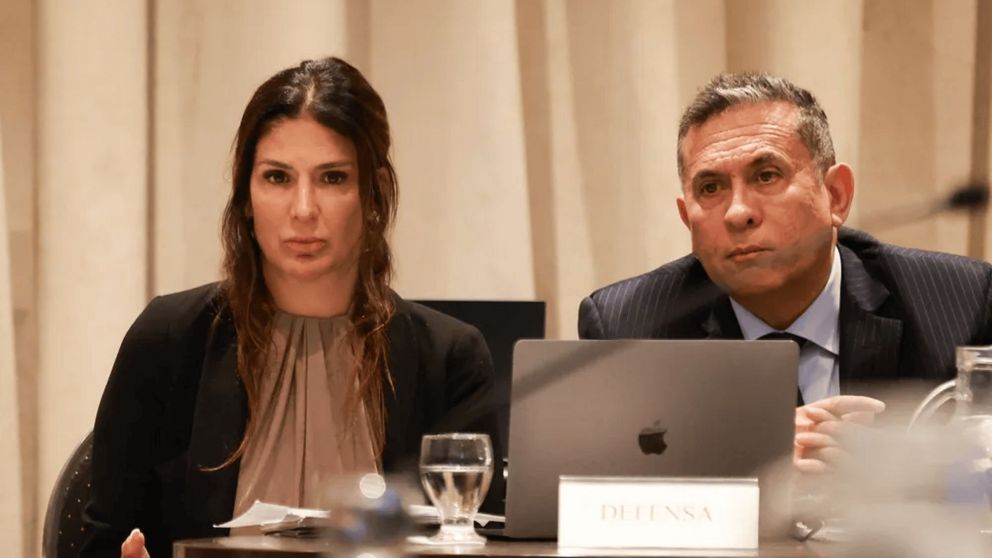 La jueza Julieta Makintach en la primera audiencia del jury.