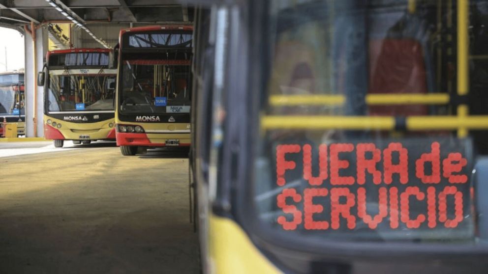 Cuando es el paro de colectivos por 24 horas en el AMBA.