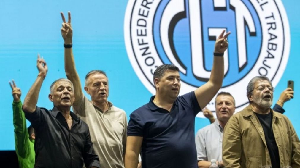 El nuevo triunvirato ya asumió en la CGT el miércoles pasado (NA).