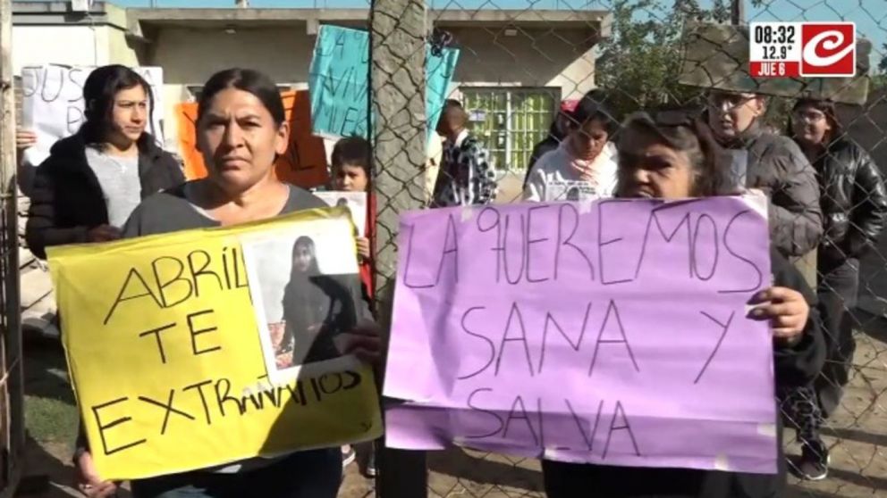 ¿Dónde está Abril? Tiene 17 años y creen que fue secuestrada por su ex pareja.