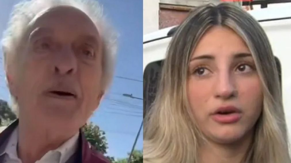 El jubilado golpeó a la joven, quien grabó el ataque y lo viralizó por las redes sociales.