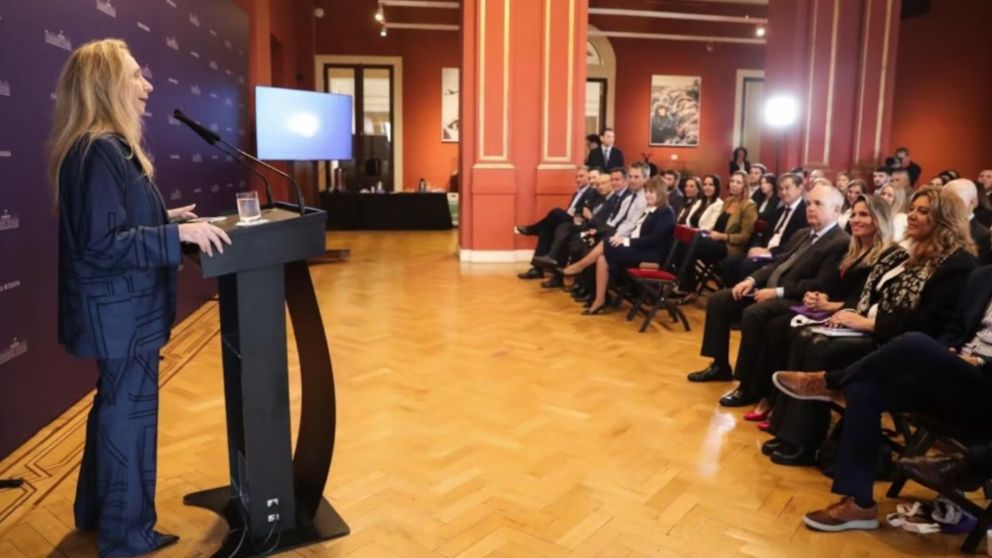 Karina Milei recibió a los diputados electos de LLA en la Casa Rosada este martes (Gentileza Presidencia).