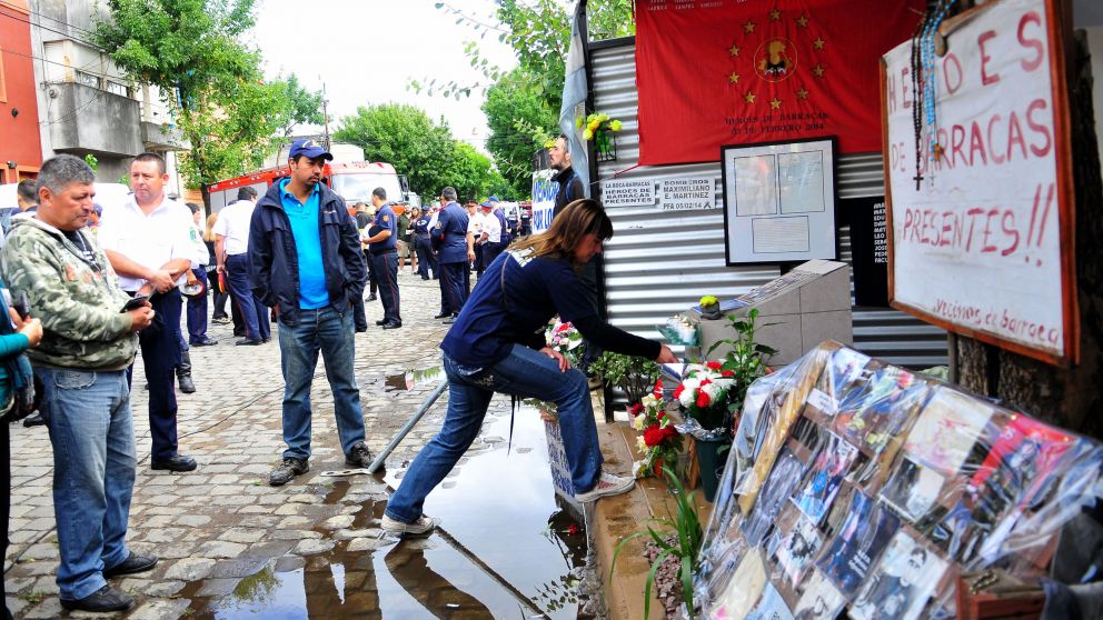 Homenajes a 4 años del incendio de Iron Mountain (Fabián Ramella - Crónica)