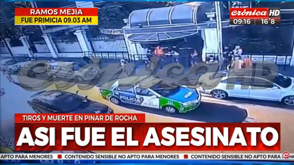 El video fue primicia de Cr�nica HD.