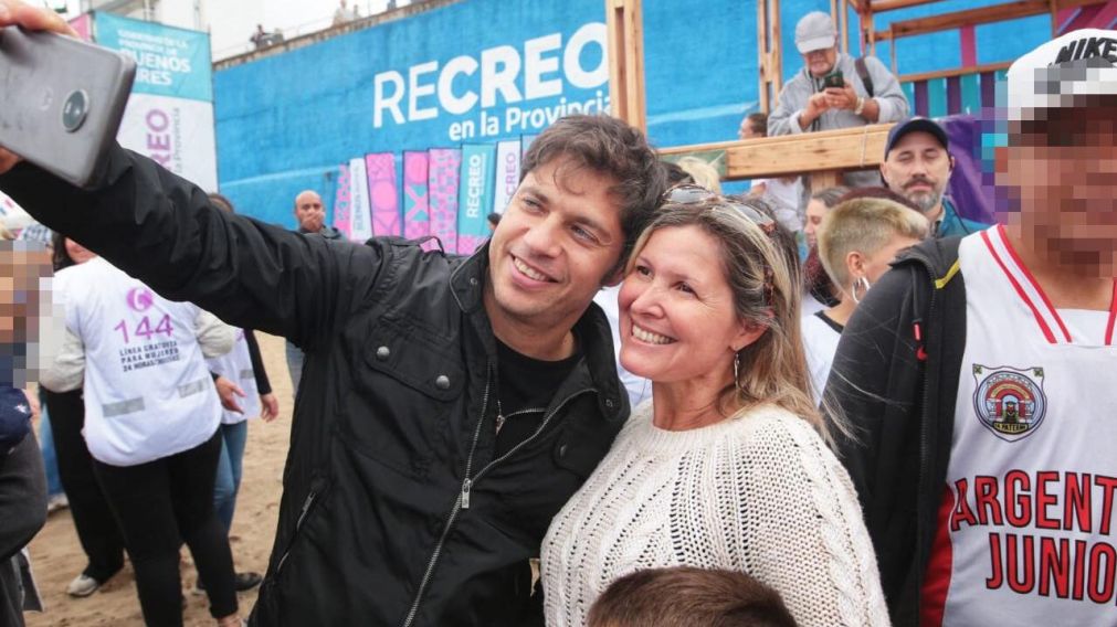 Kicillof recorrió las actividades gratuitas del programa Recreo en Mar del Plata.