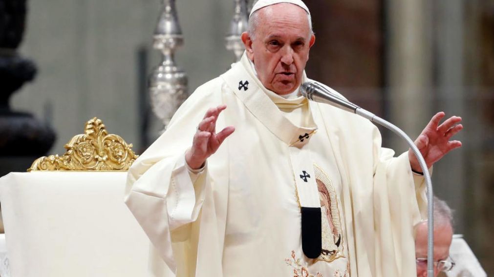 El papa Francisco llam� a reflexionar contra la trata de personas (AFP).
