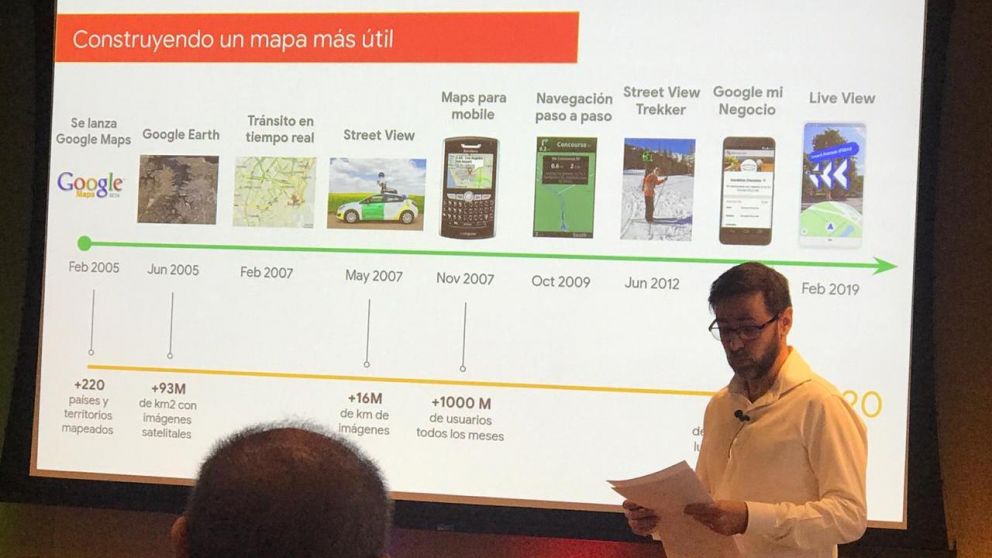 La presentación se realizó en las oficinas de Google.