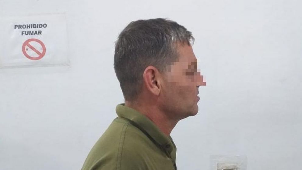 Este es el sujeto que fue apresado en Jos� Le�n Su�rez por los pesquisas policiales.