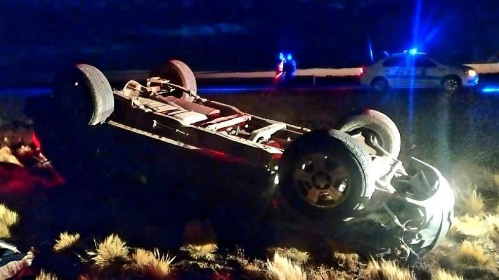El accidente ocurri� a 10 kil�metros de la localidad santacruce�a de Luis Piedra Buena (Santa Cruz en el Mundo)