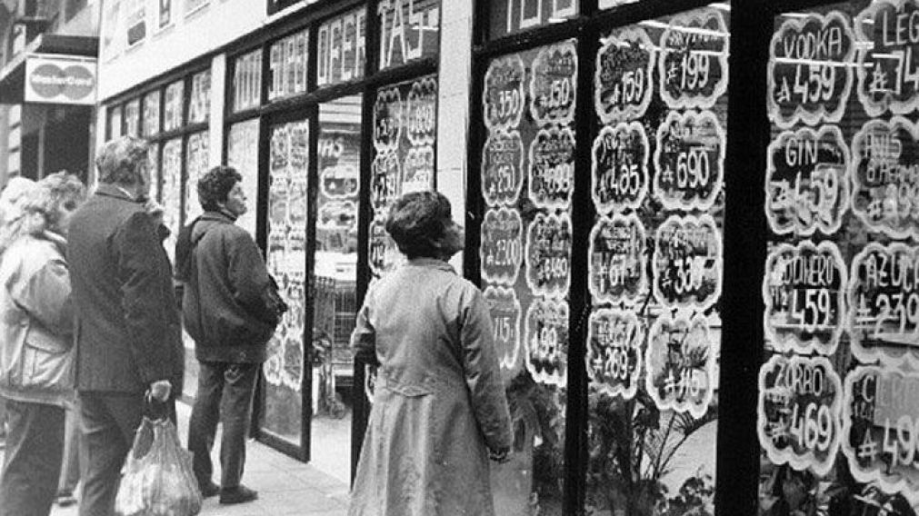 Todos los precios cambiaban a diario, inclusive más de una vez por jornada.
