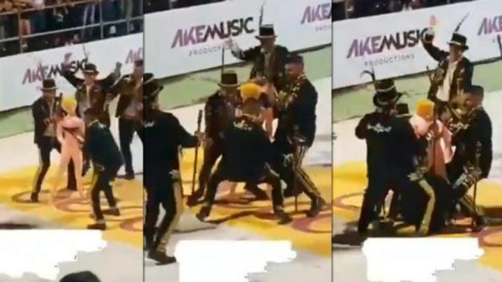 Escándalo en Corrientes (Captura de video)