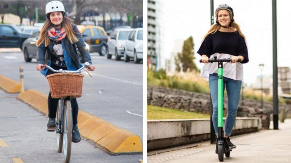 Bicicletas y monopatines: Micromovilidad eléctrica.