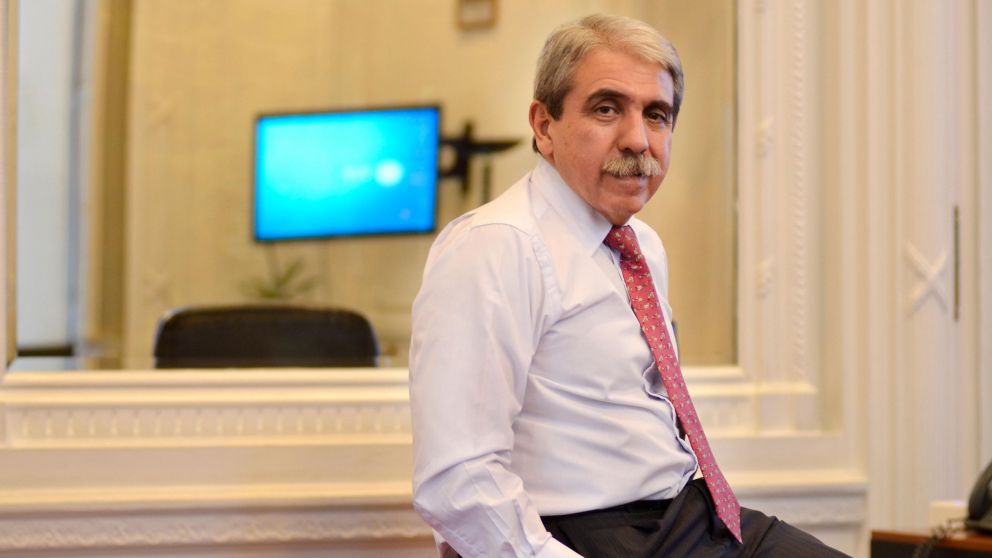 El ex jefe de Gabinete, Aníbal Fernández (Fernando Pérez Re/Crónica/Archivo).