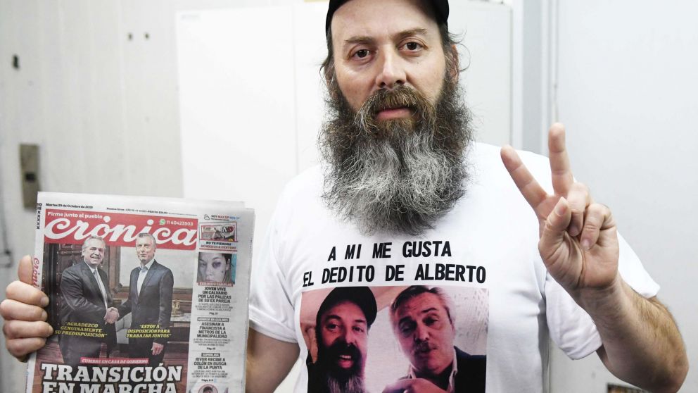 El repartidor, en su paso por Crónica.