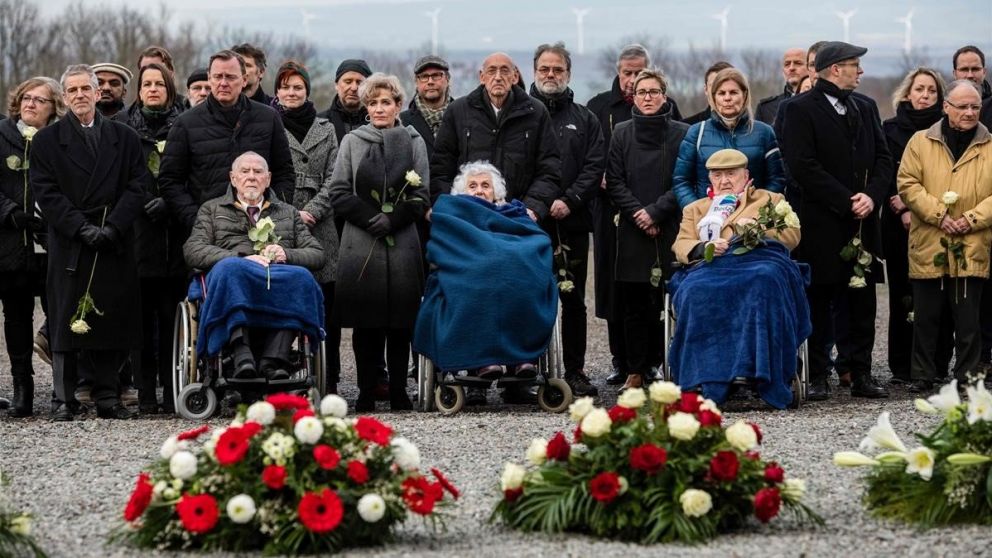 Conmemoraci�n del 75 aniversario de la liberaci�n de�Auschwitz. (AFP)