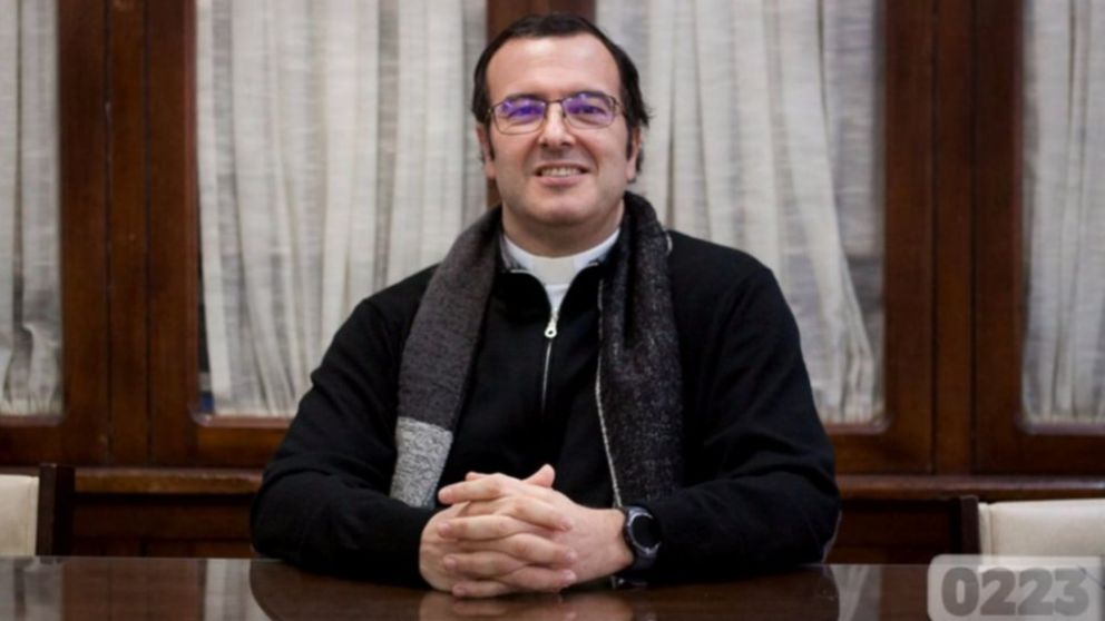 Mestre participó de una peregrinación por Villa Gesell.