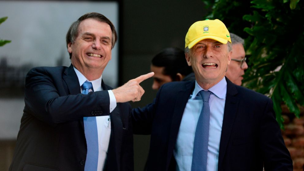 Jair Bolsonaro se comparó con Mauricio Macri (Jonatan Moreno/Crónica).