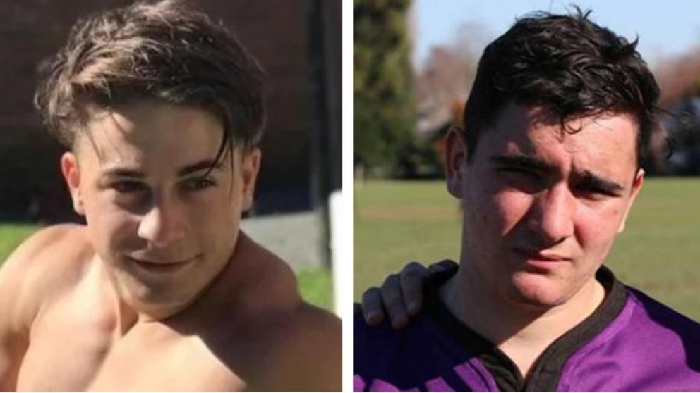 Máximo Thomsen y Ciro Pertossi, acusados de coautores del homicidio.