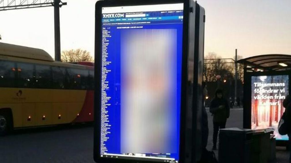 Insólito suceso ocurrió en la estación central de autobuses y ferroviaria de Kalmar.