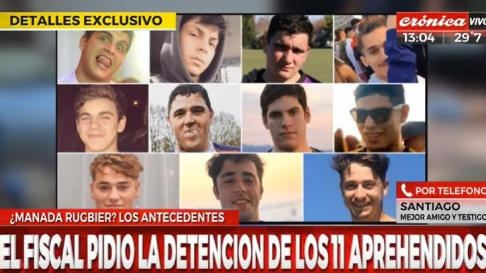 Santiago, uno de los amigos de Fernando, habló en exclusiva por Crónica HD (Captura).