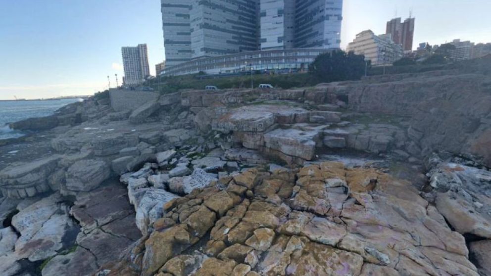 La zona en donde ocurri� la agresi�n