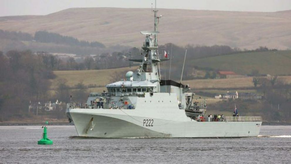 Royal Navy HMS Forth (gentileza: www.defencetalk.com).