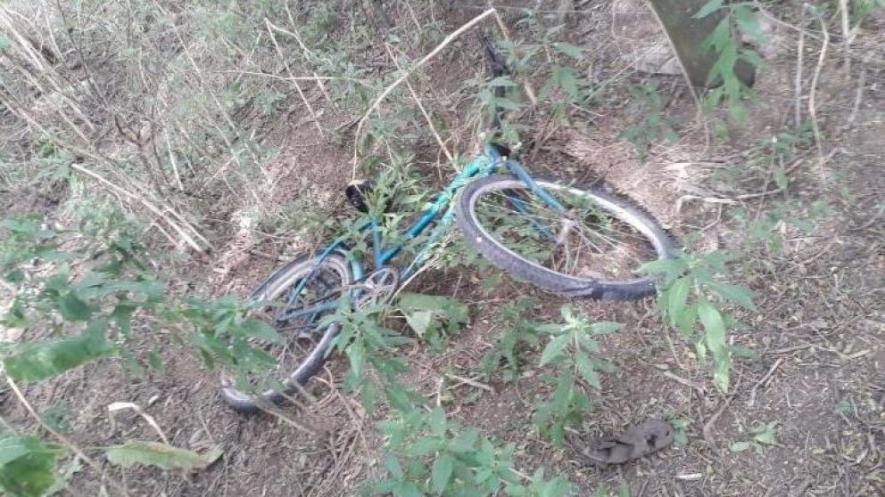 La bicicleta de Leonardo Javier Nocetti fue hallada en el mismo lugar que su cuerpo.