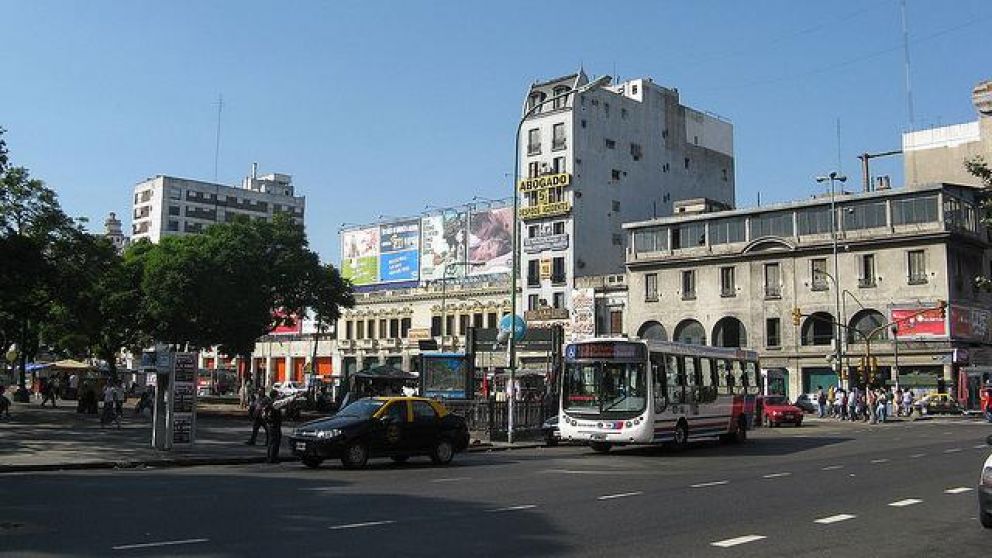 Plaza Once, uno de los sectores más inseguros. (Archivo).
