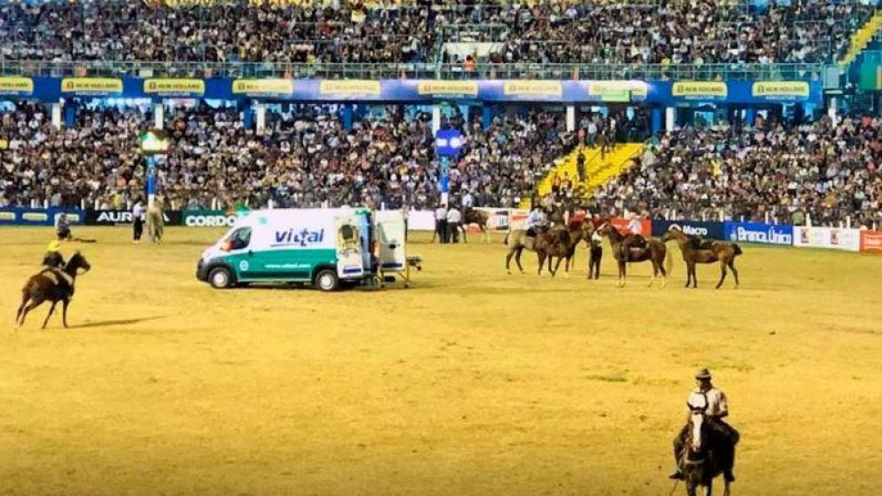 Polémica por la realización del festival. (Captura de TV).