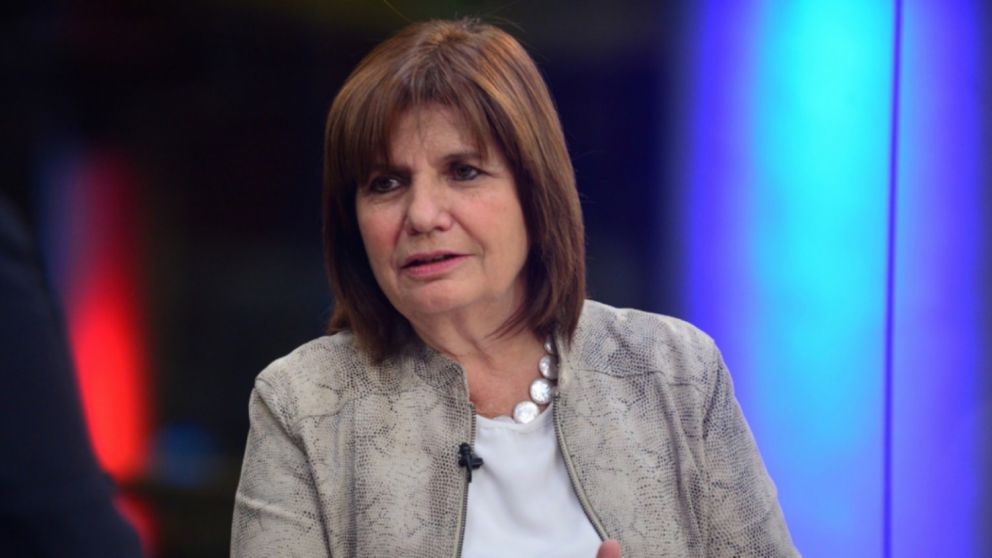 Patricia Bullrich, siempre polémica.
