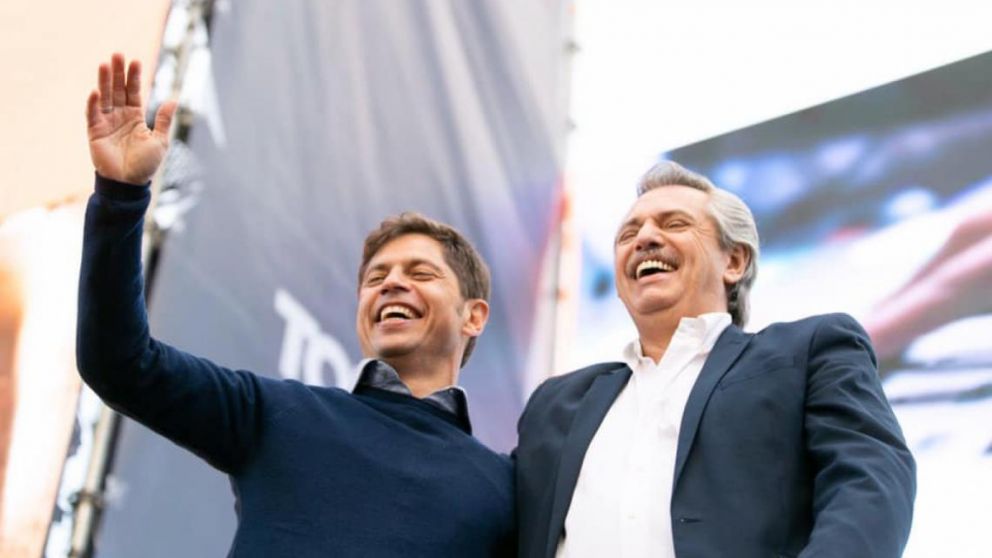 Kicillof y Alberto, una equilibrada relación.