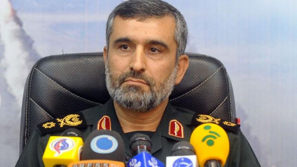 El comandante Amir Alí Hayizadeh confirmó la información.