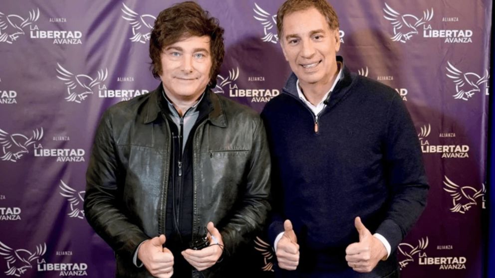 Javier Milei anunció a Diego Santilli como ministro del Interior