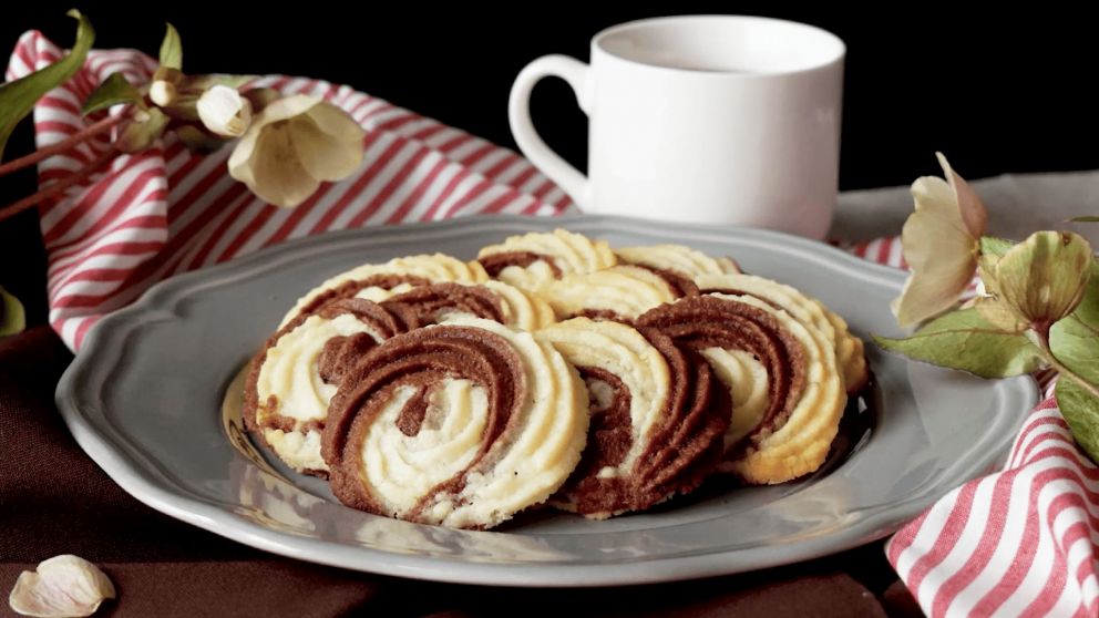 Fáciles y deliciosas: receta para hacer galletitas marmoladas con pocos ingredientes.