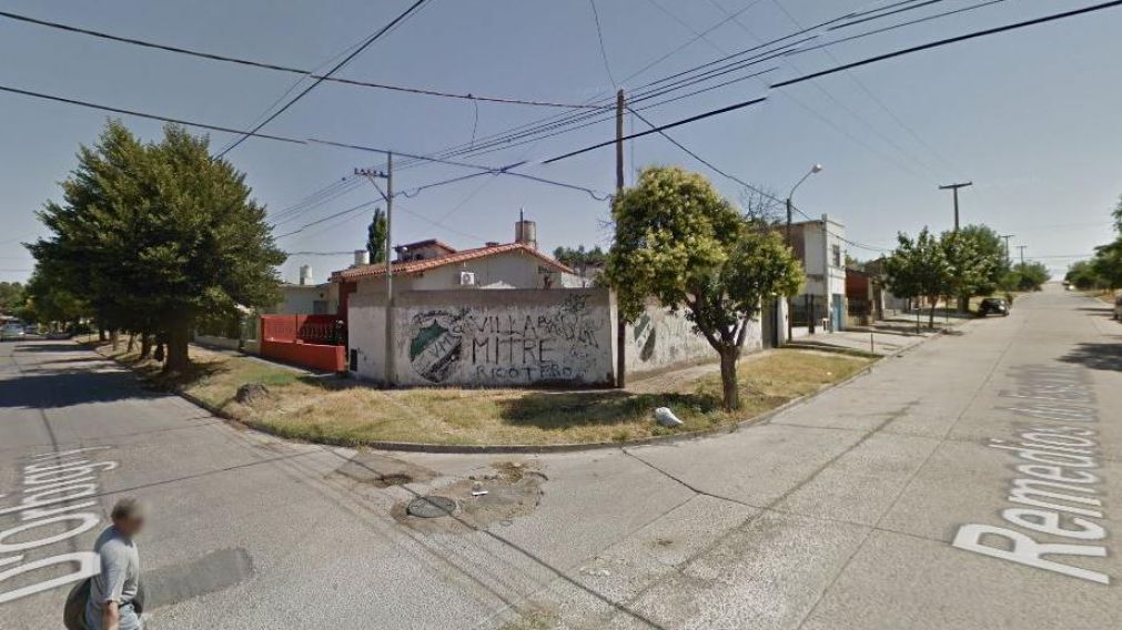 La nena fue abordada por dos sujetos en esta zona. (Google Street View)