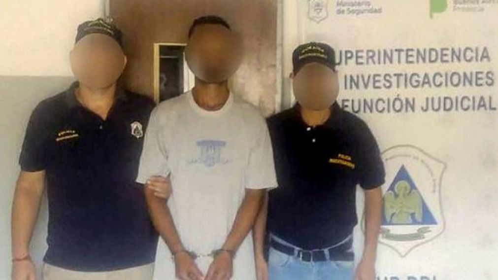 El hombre, de 35 a�os, fue detenido en Villa Gesell.