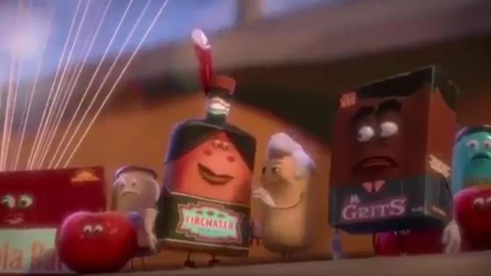 La película se llama "La fiesta de las salchichas".